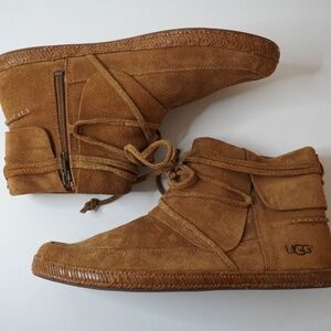 Women’s UGG Boot Reid - Chestnut LIKE NEW size 9.5
